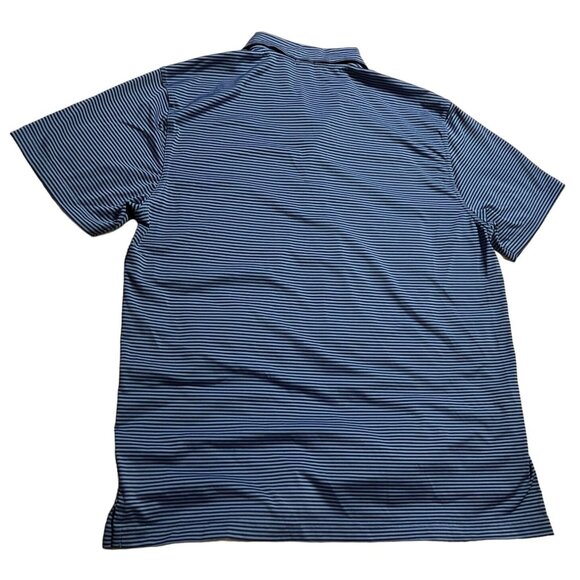 J. McLaughlin Striped Golf Polo Shirt Men's Size Large Moisture Wicking Comfort - Picture 3 of 5